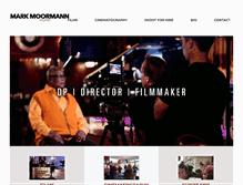 Tablet Screenshot of markmoormann.com